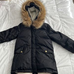 J Crew unisex fishtail puffer